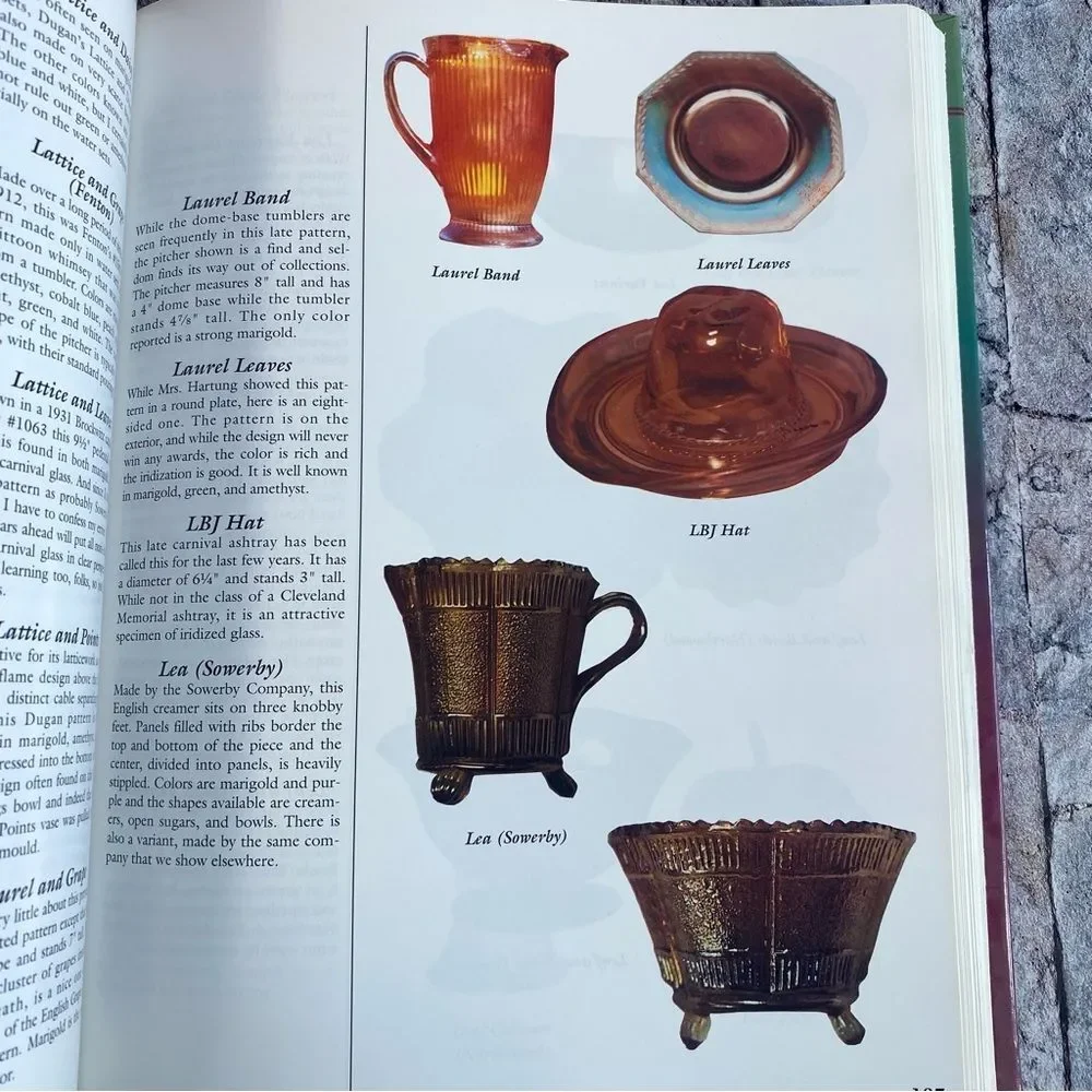Standard Encyclopedia Carnival Glass 6th Edition Bill Edwards Mike Carwile